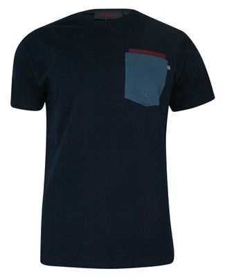 T-shirt męski wiosenny Kings ze sklepu: JegoSzafa.pl w kategorii: T-shirty męskie - zdjęcie D87F7971-8A8-365_TSKNGS101KOgranat