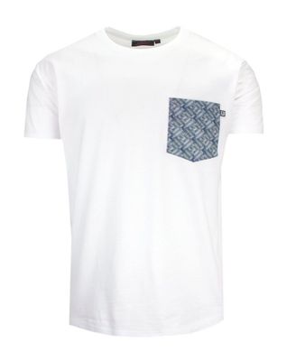 T-shirt męski casual Kings ze sklepu: JegoSzafa.pl w kategorii: T-shirty męskie - zdjęcie D87F7971-8A8-365_TSKNGS101Kbialy