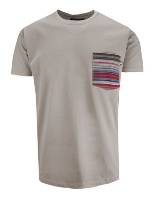 Kings - T-shirt męski casual ze sklepu: JegoSzafa.pl w kategorii: T-shirty męskie - zdjęcie D87F7971-8A8-365_TSKNGS101Kcapuccino