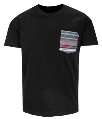 T-shirt męski casualowy Kings ze sklepu: JegoSzafa.pl w kategorii: T-shirty męskie - zdjęcie D87F7971-8A8-365_TSKNGS101KkieszenCZARNY