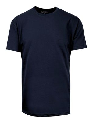 T-shirt męski na wiosnę Hovard ze sklepu: JegoSzafa.pl w kategorii: T-shirty męskie - zdjęcie D87F7971-8A8-365_TSKOWHVRD0002granat