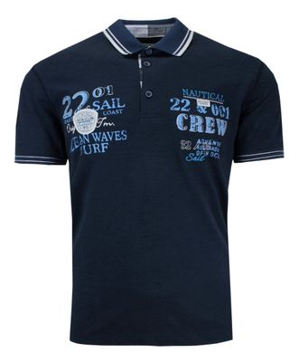 T-shirt męski na wiosnę w stylu młodzieżowym Mcl ze sklepu: JegoSzafa.pl w kategorii: T-shirty męskie - zdjęcie D87F7971-8A8-365_TSKOWMCL26498lacivert