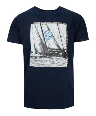 T-shirt męski Mcl ze sklepu: JegoSzafa.pl w kategorii: T-shirty męskie - zdjęcie D87F7971-8A8-365_TSKOWMCL35249lacivert
