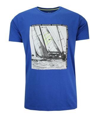 T-shirt męski młodzieżowy Mcl ze sklepu: JegoSzafa.pl w kategorii: T-shirty męskie - zdjęcie D87F7971-8A8-365_TSKOWMCL35249sax