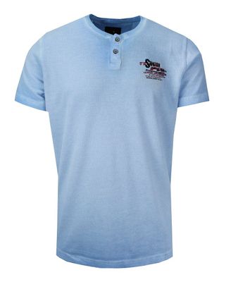 T-shirt męski casual New Antracid ze sklepu: JegoSzafa.pl w kategorii: T-shirty męskie - zdjęcie D87F7971-8A8-365_TSKOWNEWAN4167mavi