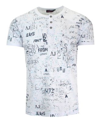 New Antracid - T-shirt męski na wiosnę ze sklepu: JegoSzafa.pl w kategorii: T-shirty męskie - zdjęcie D87F7971-8A8-365_TSKOWNEWAN4620beyaz