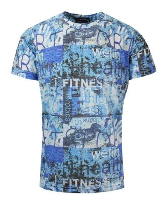 T-shirt męski na lato New Antracid ze sklepu: JegoSzafa.pl w kategorii: T-shirty męskie - zdjęcie D87F7971-8A8-365_TSKOWNEWAN4648saxmavi