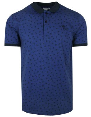 Porthal - T-shirt męski casual ze sklepu: JegoSzafa.pl w kategorii: T-shirty męskie - zdjęcie D87F7971-8A8-365_TSKOWPORT1820LISTKgranat