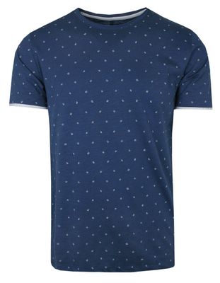 T-shirt męski Porthal ze sklepu: JegoSzafa.pl w kategorii: T-shirty męskie - zdjęcie D87F7971-8A8-365_TSKOWPORT3128WZORgranat