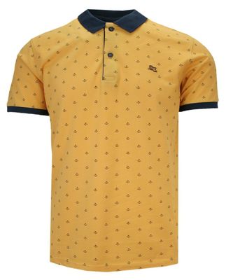 Porthal - T-shirt męski casual ze sklepu: JegoSzafa.pl w kategorii: T-shirty męskie - zdjęcie D87F7971-8A8-365_TSKOWPORTkotwicezolte