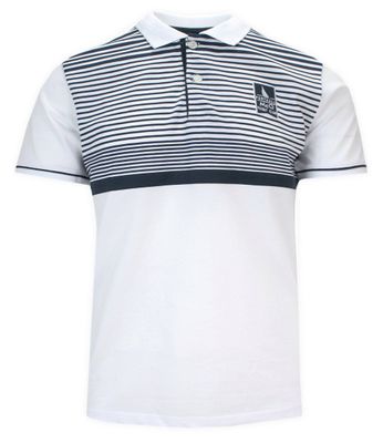 T-shirt męski na wiosnę Porthal ze sklepu: JegoSzafa.pl w kategorii: T-shirty męskie - zdjęcie D87F7971-8A8-365_TSKOWPORTpaskibialgran