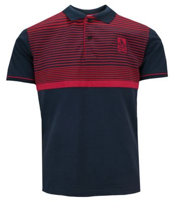 T-shirt męski casualowy Porthal ze sklepu: JegoSzafa.pl w kategorii: T-shirty męskie - zdjęcie D87F7971-8A8-365_TSKOWPORTpaskiczerw