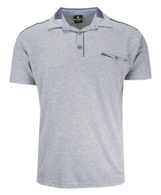 T-shirt męski Red Way ze sklepu: JegoSzafa.pl w kategorii: T-shirty męskie - zdjęcie D87F7971-8A8-365_TSKOWREDWAY2973szara