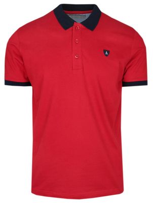 T-shirt męski casual Bartex ze sklepu: JegoSzafa.pl w kategorii: T-shirty męskie - zdjęcie D87F7971-8A8-365_TSKOWbrtx101KIRMIZI