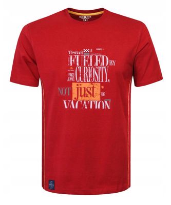 Pako Jeans - T-shirt męski ze sklepu: JegoSzafa.pl w kategorii: T-shirty męskie - zdjęcie D87F7971-8A8-365_TSPJNS10travelCR