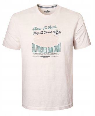 T-shirt męski wiosenny Pako Jeans ze sklepu: JegoSzafa.pl w kategorii: T-shirty męskie - zdjęcie D87F7971-8A8-365_TSPJNS11ROARbz