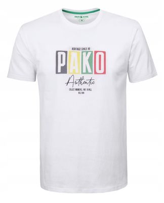 T-shirt męski młodzieżowy Pako Jeans ze sklepu: JegoSzafa.pl w kategorii: T-shirty męskie - zdjęcie D87F7971-8A8-365_TSPJNS11pakoBI