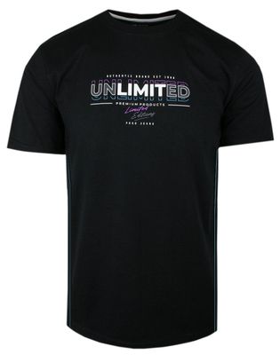 T-shirt męski młodzieżowy na wiosnę Pako Jeans ze sklepu: JegoSzafa.pl w kategorii: T-shirty męskie - zdjęcie D87F7971-8A8-365_TSPJNS12unlimitedCZ