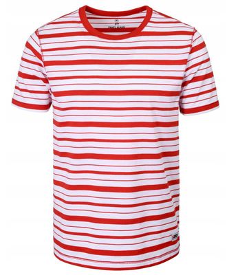 T-shirt męski Pako Jeans ze sklepu: JegoSzafa.pl w kategorii: T-shirty męskie - zdjęcie D87F7971-8A8-365_TSPJNS13redishCR