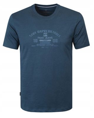 T-shirt męski casual Pako Jeans ze sklepu: JegoSzafa.pl w kategorii: T-shirty męskie - zdjęcie D87F7971-8A8-365_TSPJNS16waterloNB