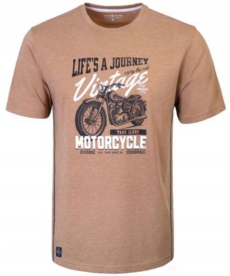 T-shirt męski młodzieżowy Pako Jeans ze sklepu: JegoSzafa.pl w kategorii: T-shirty męskie - zdjęcie D87F7971-8A8-365_TSPJNS5journeyBRmz