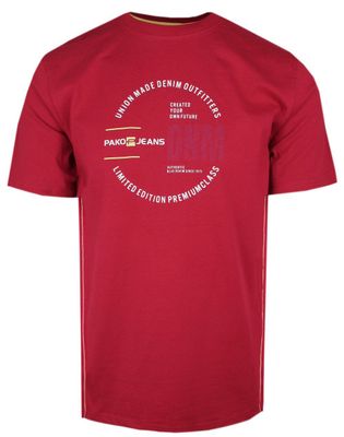 Pako Jeans - T-shirt męski wiosenny młodzieżowy ze sklepu: JegoSzafa.pl w kategorii: T-shirty męskie - zdjęcie D87F7971-8A8-365_TSPJNS8unionCR