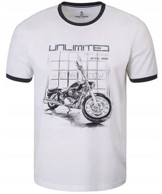 T-shirt męski Pako Jeans ze sklepu: JegoSzafa.pl w kategorii: T-shirty męskie - zdjęcie D87F7971-8A8-365_TSPJNS9racerBI