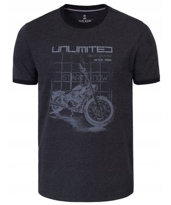 T-shirt męski w stylu młodzieżowym Pako Jeans ze sklepu: JegoSzafa.pl w kategorii: T-shirty męskie - zdjęcie D87F7971-8A8-365_TSPJNS9racerGF