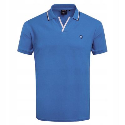 T-shirt męski letni Pako Jeans ze sklepu: JegoSzafa.pl w kategorii: T-shirty męskie - zdjęcie D87F7971-8A8-365_TSPJNSpoloGALIUMnb