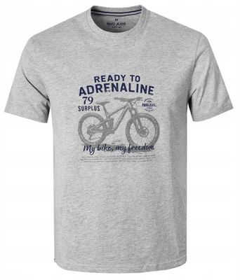T-shirt męski w stylu młodzieżowym Pako Jeans ze sklepu: JegoSzafa.pl w kategorii: T-shirty męskie - zdjęcie D87F7971-8A8-365_TSPJNSrenalPPmz