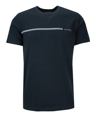 T-shirt męski casual Quickside ze sklepu: JegoSzafa.pl w kategorii: T-shirty męskie - zdjęcie D87F7971-8A8-365_TSQUICK171662granat