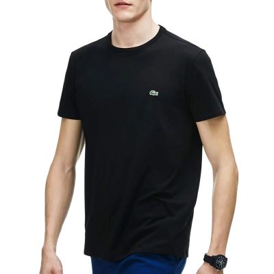 Lacoste - T-shirt męski na wiosnę ze sklepu: streetstyle24.pl w kategorii: T-shirty męskie - zdjęcie E12E2BE-C1C-9438_3235659