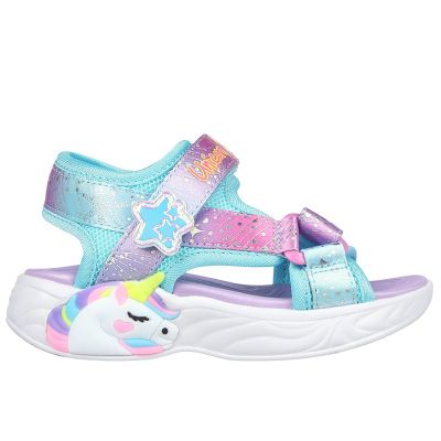 Sandały dziecięce na lato Skechers ze sklepu: streetstyle24.pl w kategorii: Sandały dziecięce - zdjęcie E12E2BE-C1C-9438_3240258