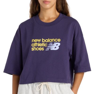 Bluzka damska młodzieżowa New Balance ze sklepu: streetstyle24.pl w kategorii: Bluzki damskie - zdjęcie E12E2BE-C1C-9438_3242165
