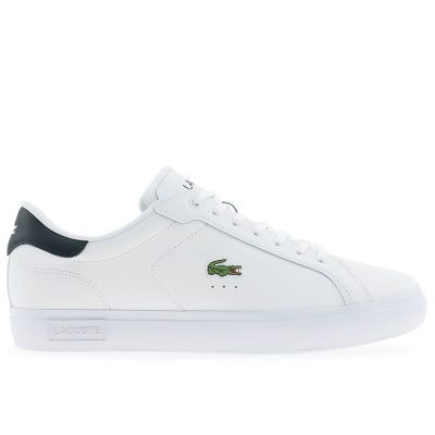 biały Trampki męskie na wiosnę Lacoste ze sklepu: streetstyle24.pl w kategorii: Trampki męskie