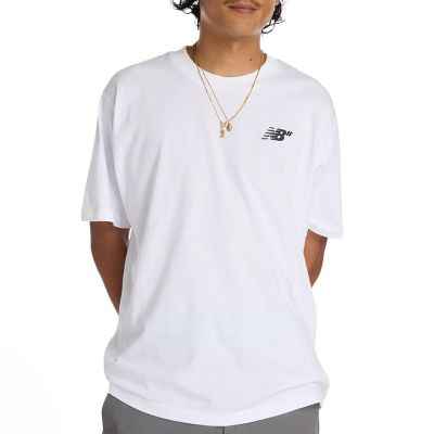 T-shirt męski w sportowym stylu wiosenny New Balance ze sklepu: streetstyle24.pl w kategorii: T-shirty męskie - zdjęcie E12E2BE-C1C-9438_3243241