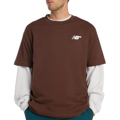 New Balance - T-shirt męski ze sklepu: streetstyle24.pl w kategorii: T-shirty męskie - zdjęcie E12E2BE-C1C-9438_3243447