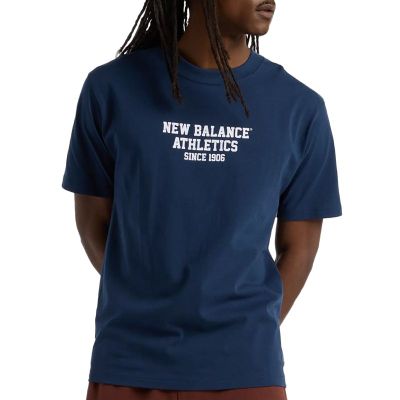 T-shirt męski na wiosnę New Balance ze sklepu: streetstyle24.pl w kategorii: T-shirty męskie - zdjęcie E12E2BE-C1C-9438_3243880