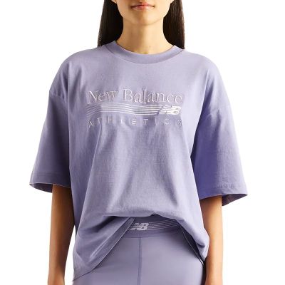Bluzka damska sportowa w stylu młodzieżowym New Balance ze sklepu: streetstyle24.pl w kategorii: Bluzki damskie - zdjęcie E12E2BE-C1C-9438_3243985