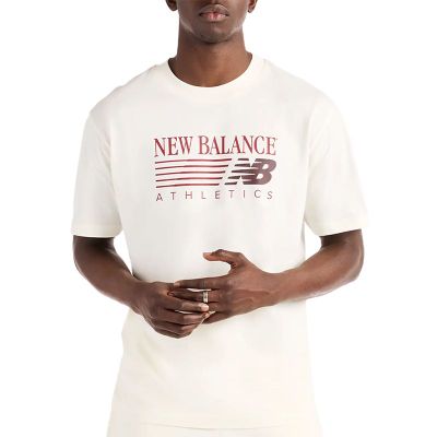 T-shirt męski na wiosnę New Balance ze sklepu: streetstyle24.pl w kategorii: T-shirty męskie