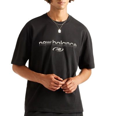 T-shirt męski na wiosnę sportowy New Balance ze sklepu: streetstyle24.pl w kategorii: T-shirty męskie - zdjęcie E12E2BE-C1C-9438_3244205