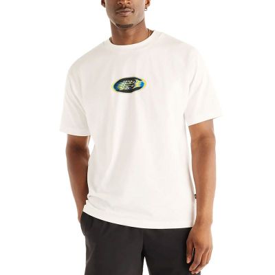 T-shirt męski na wiosnę sportowy New Balance ze sklepu: streetstyle24.pl w kategorii: T-shirty męskie - zdjęcie E12E2BE-C1C-9438_3244659