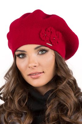 Beret damski Vivisence ze sklepu: kontri.pl w kategorii: Berety damskie - zdjęcie E1A5966-47C-7221_14188