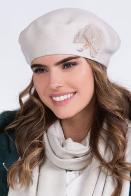 Czapka zimowa damska casual Kamea ze sklepu: kontri.pl w kategorii: Czapki zimowe damskie - zdjęcie E1A5966-47C-7221_14805