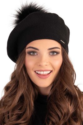 Beret damski Vivisence ze sklepu: kontri.pl w kategorii: Berety damskie - zdjęcie E1A5966-47C-7221_18586