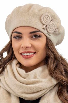Beret damski Vivisence ze sklepu: kontri.pl w kategorii: Berety damskie - zdjęcie E1A5966-47C-7221_18593