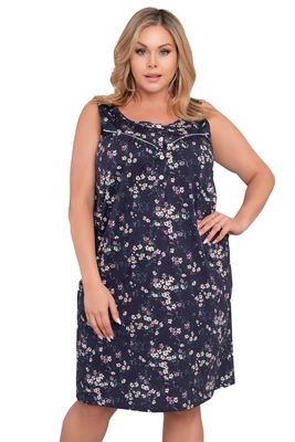 Italian Fashion - Koszula nocna z nadrukami ze sklepu: kontri.pl w kategorii: Koszule nocne - zdjęcie E1A5966-47C-7221_20699