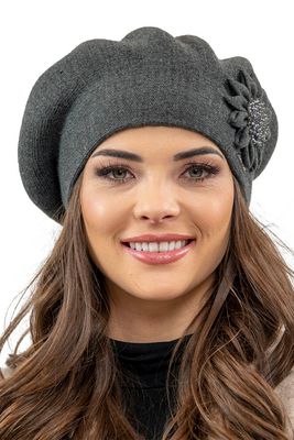 Beret damski Vivisence ze sklepu: kontri.pl w kategorii: Berety damskie - zdjęcie E1A5966-47C-7221_22754