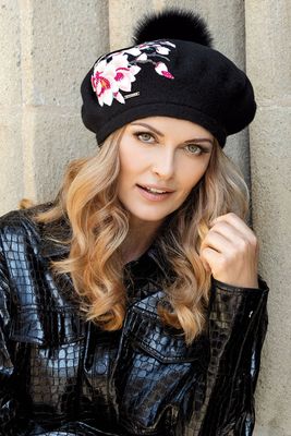 Vivisence - Beret damski ze sklepu: kontri.pl w kategorii: Berety damskie - zdjęcie E1A5966-47C-7221_22781