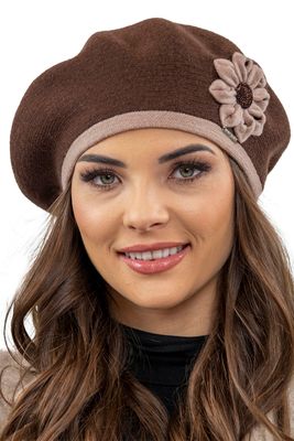 Beret damski Vivisence ze sklepu: kontri.pl w kategorii: Berety damskie - zdjęcie E1A5966-47C-7221_22830